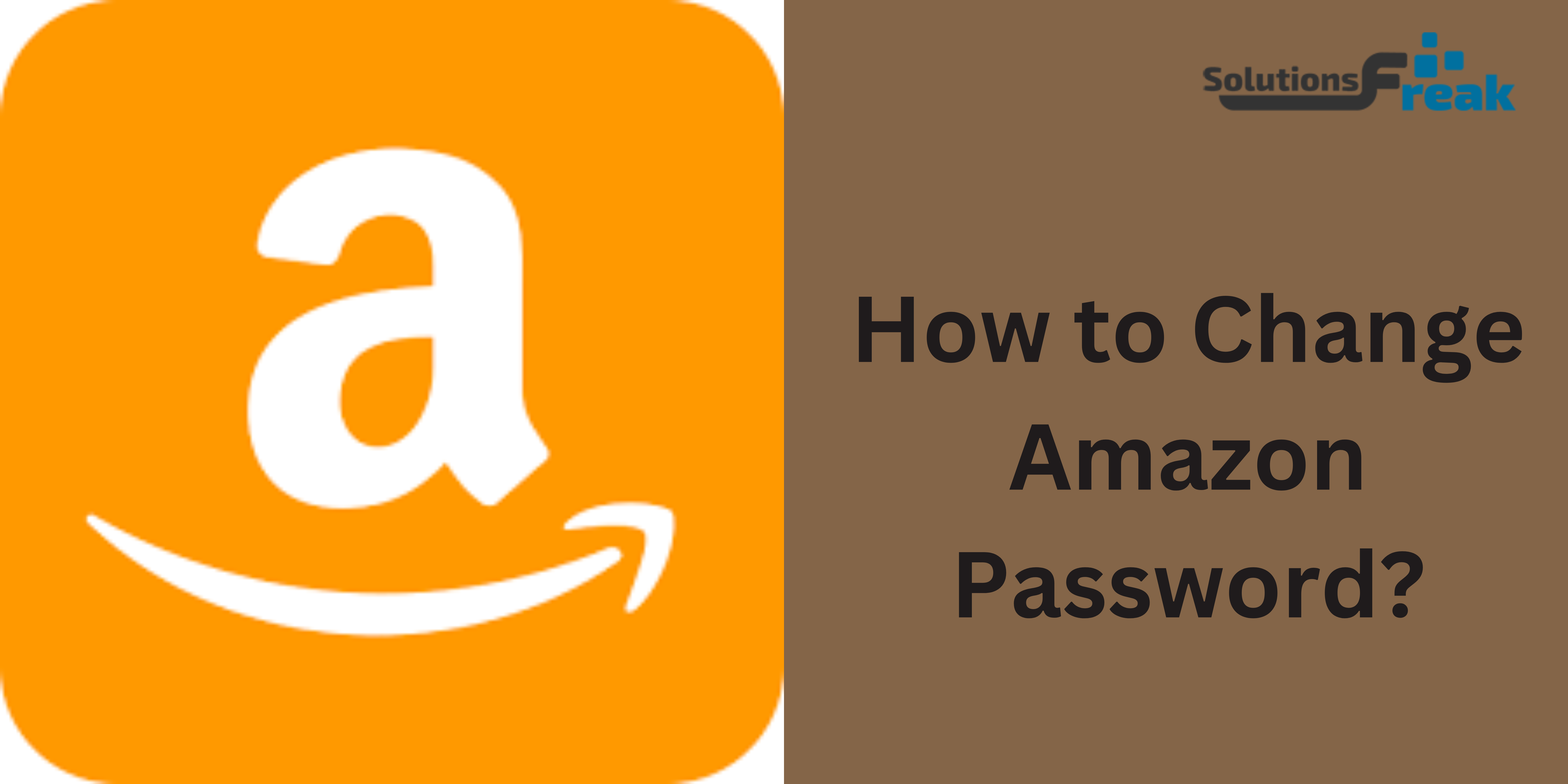 How to Change Amazon Password